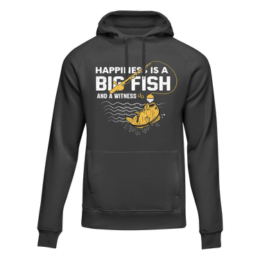 Happiness Is A Big Fish Unisex Hoodie